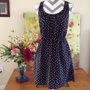 White Hearts Junior Black Dress